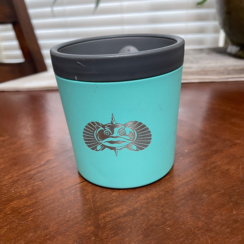 Toadfish Non Tipping Drink Holder Teal  Universal Cup